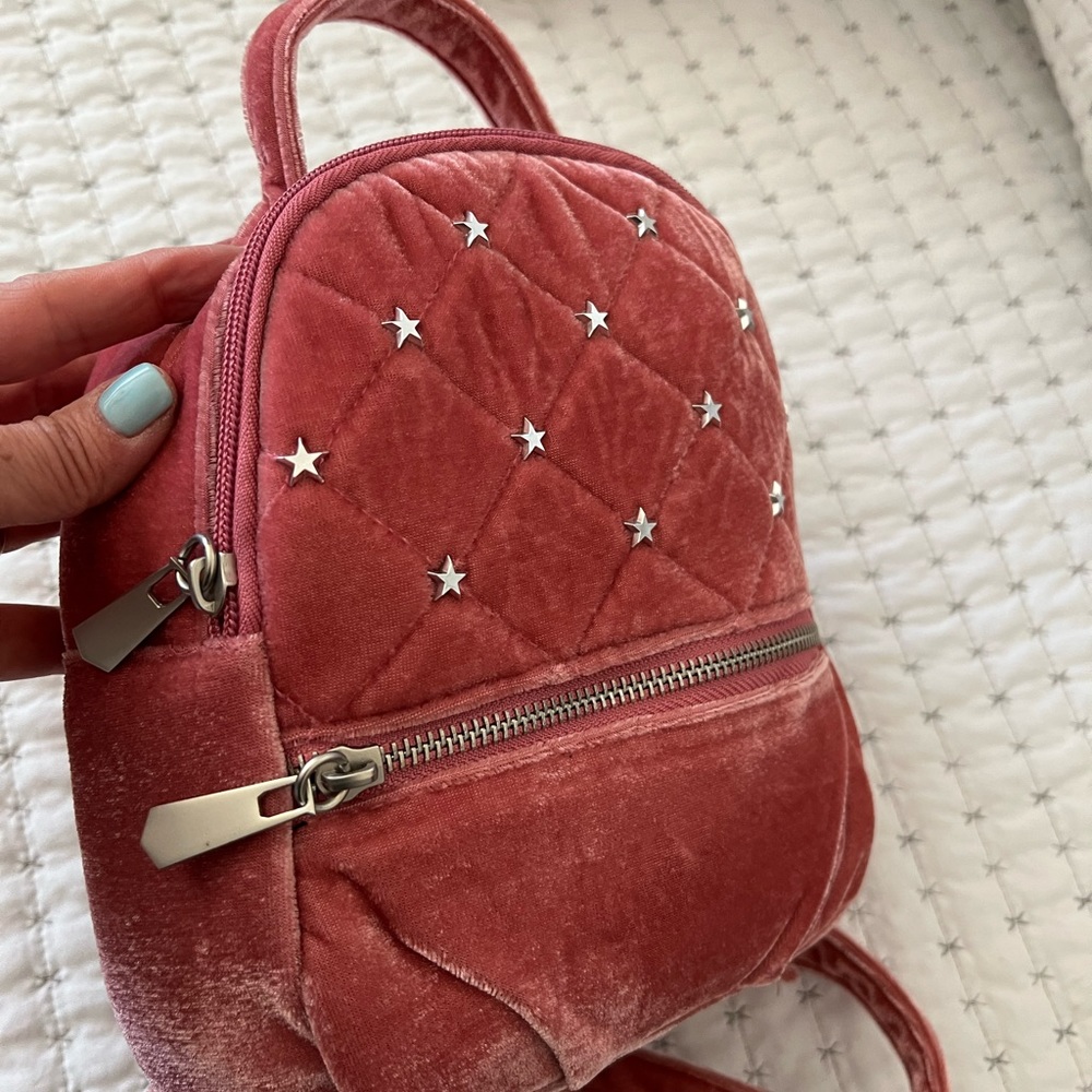 Sam Edelman Circus backpack. Velvet pink.